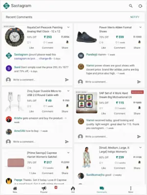 Sastagram - India Shopping Hot android App screenshot 4